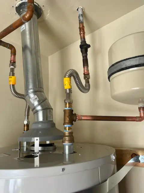 Water heater installation and plumbing repair in Almyville